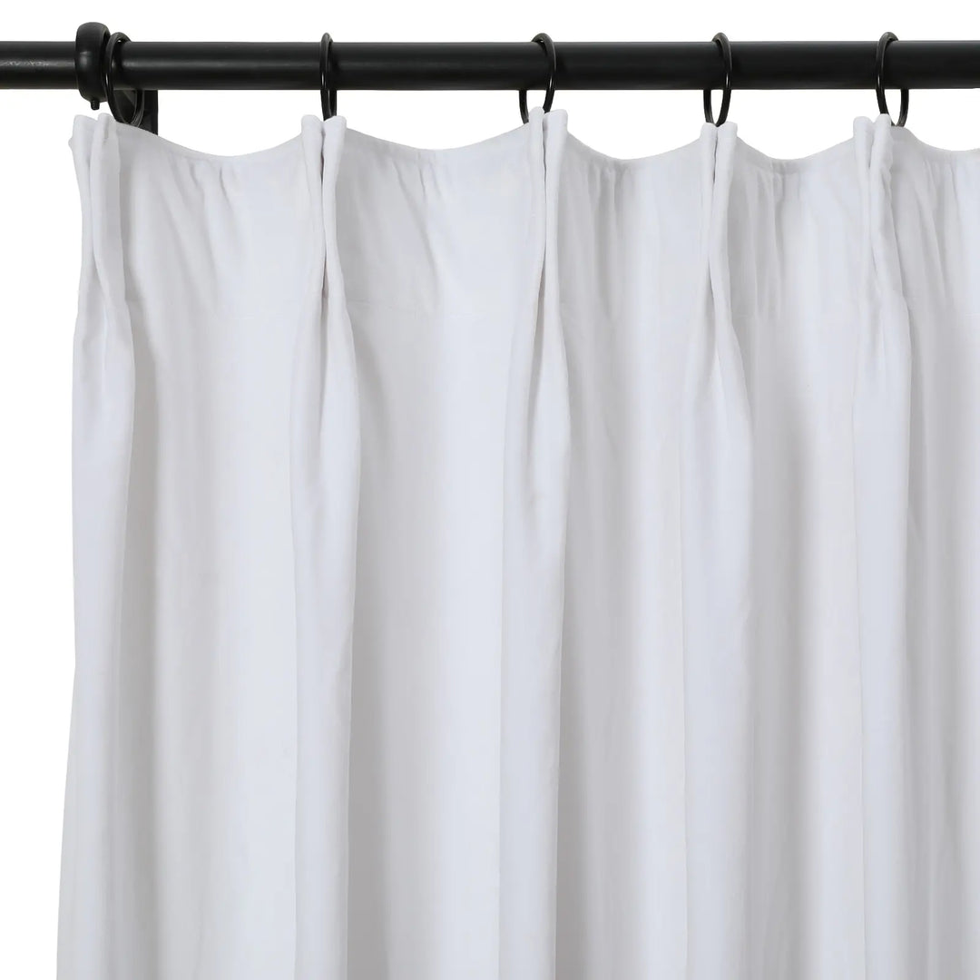 Leon Velvet Curtain Pinch Pleat