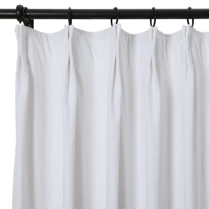 Leon Velvet Curtain Pinch Pleat