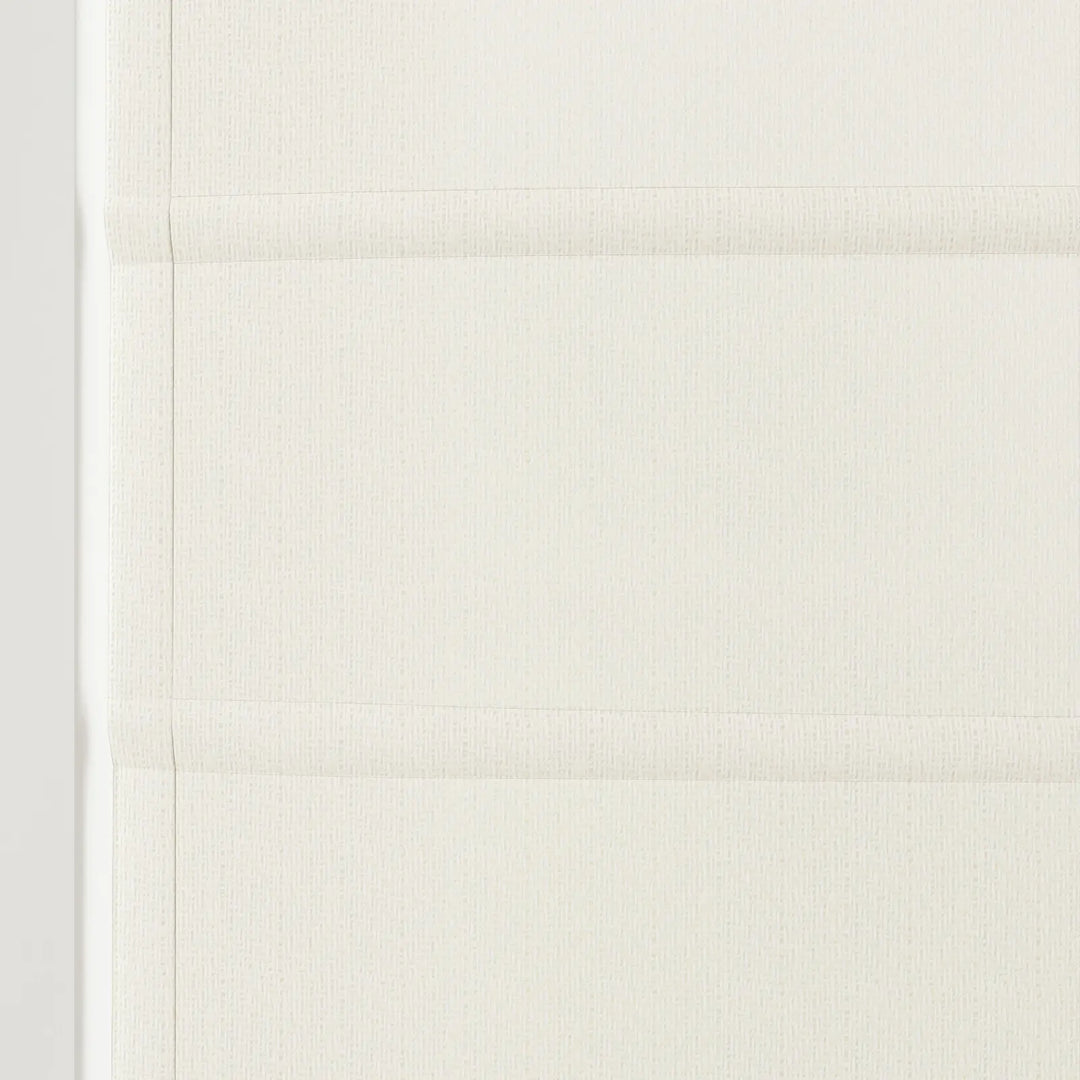 Doreen Fan Shaped Roman Shades Cord Lift lce Detail - ChadMade