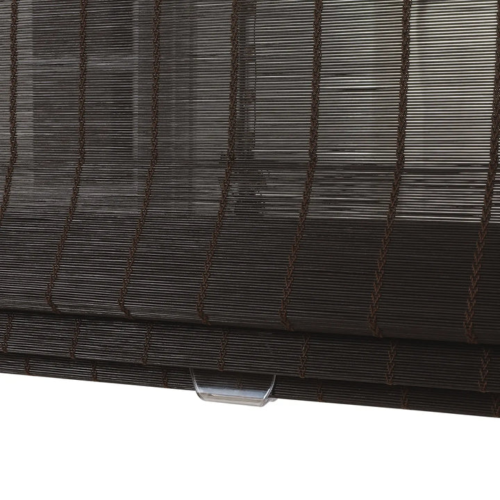 Earth Bamboo Shade-Brown Black