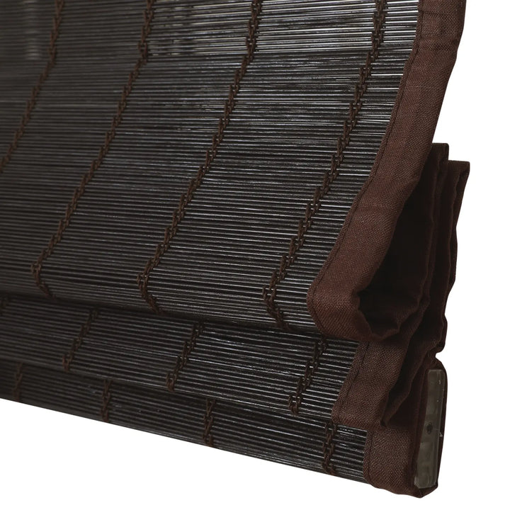 Earth Bamboo Shade - Brown Black