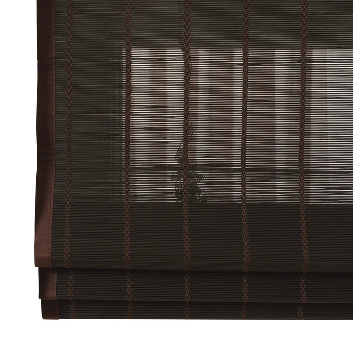 Earth Bamboo Shade - Brown Black