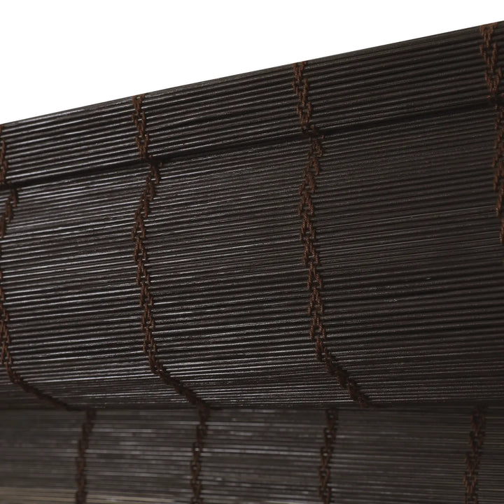 Earth Bamboo Shade - Brown Black