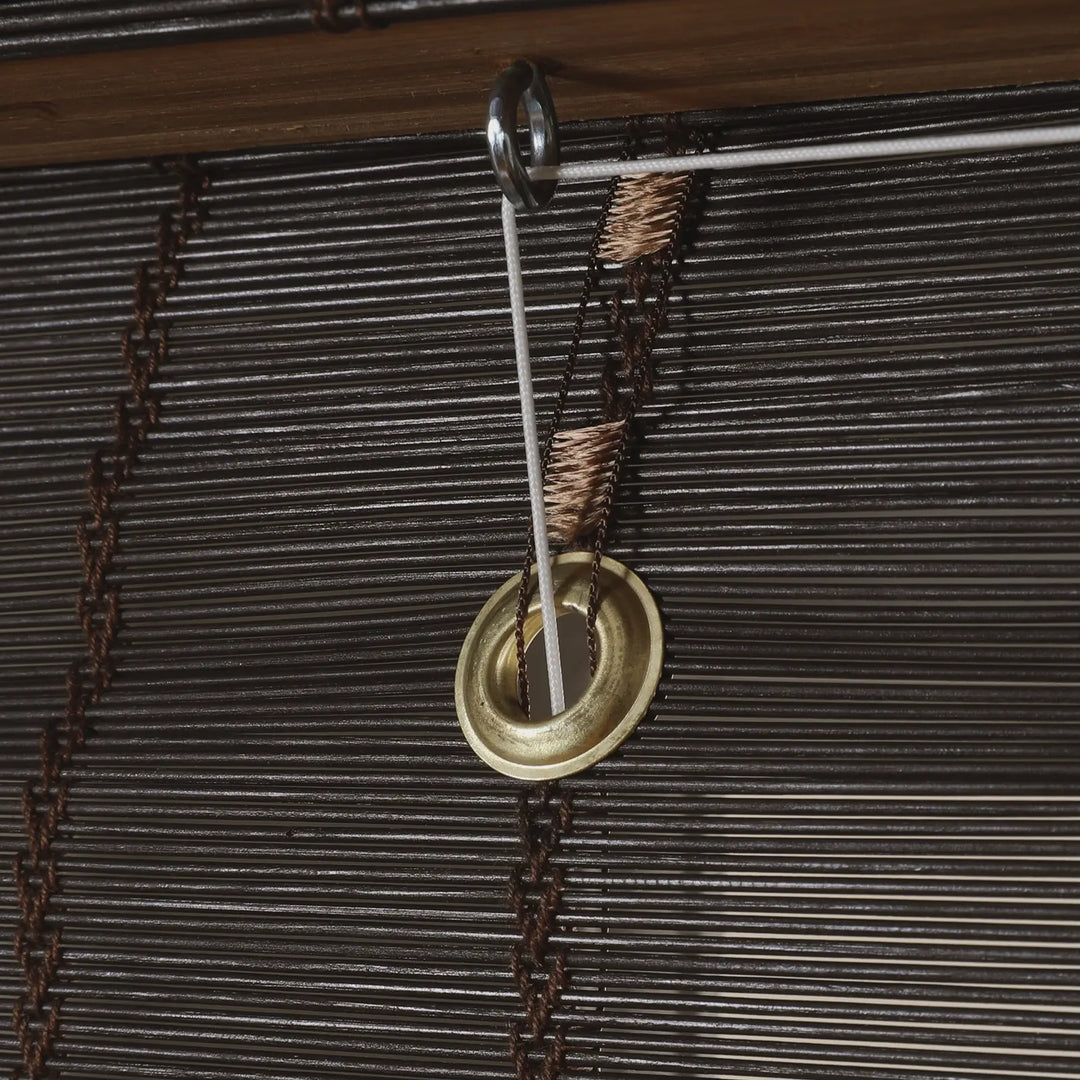 Earth Bamboo Shade - Brown Black