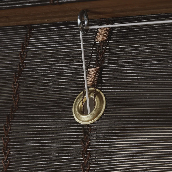 Earth Bamboo Shade - Brown Black