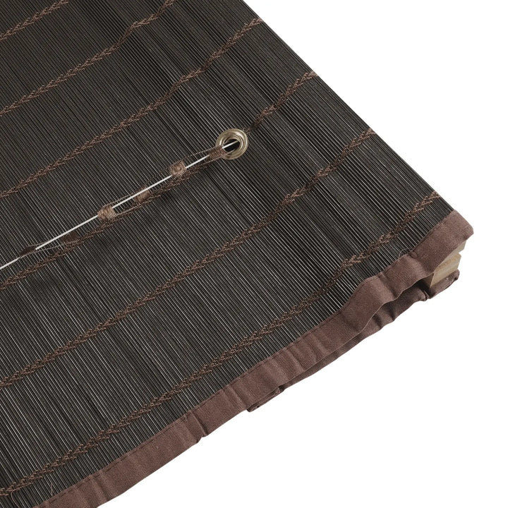 Earth Bamboo Shade - Brown Black