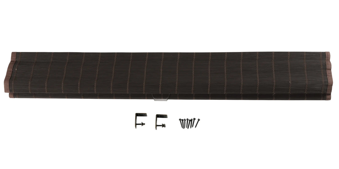 Earth Bamboo Shade - Brown Black