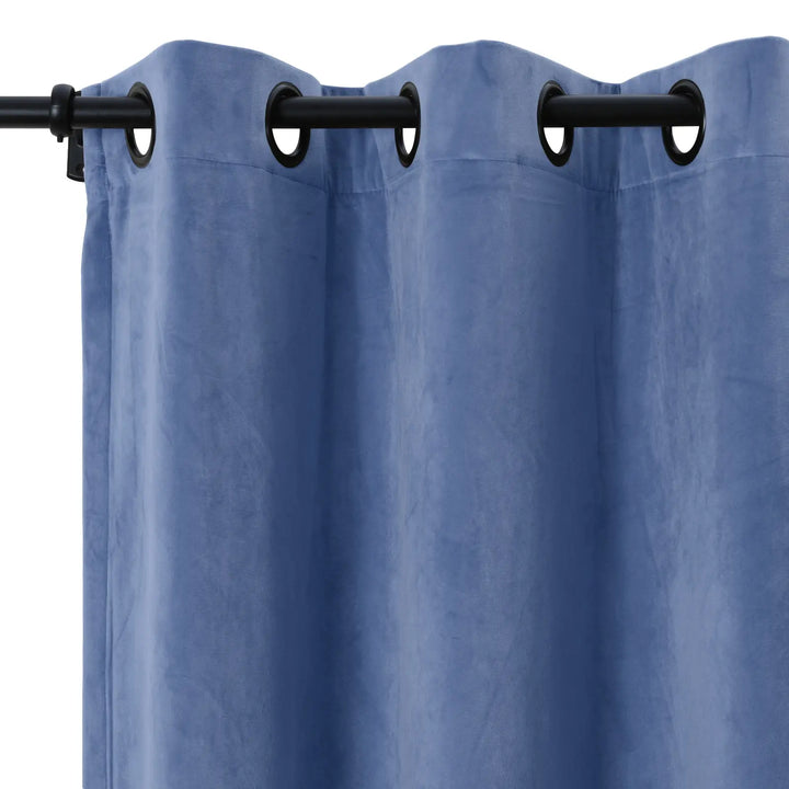 Leon Velvet Curtain Grommet