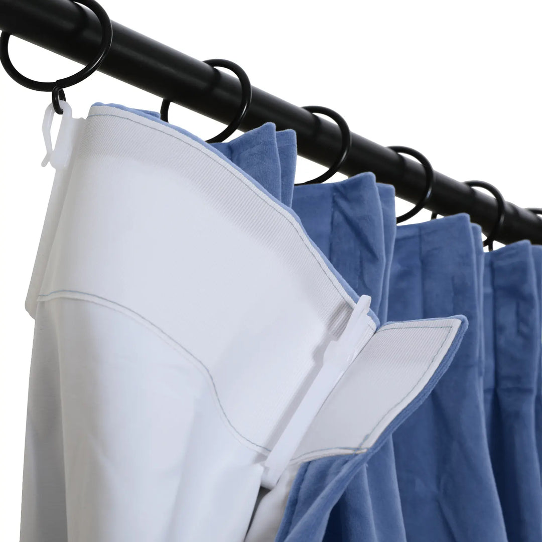 Leon Velvet Curtain Pinch Pleat