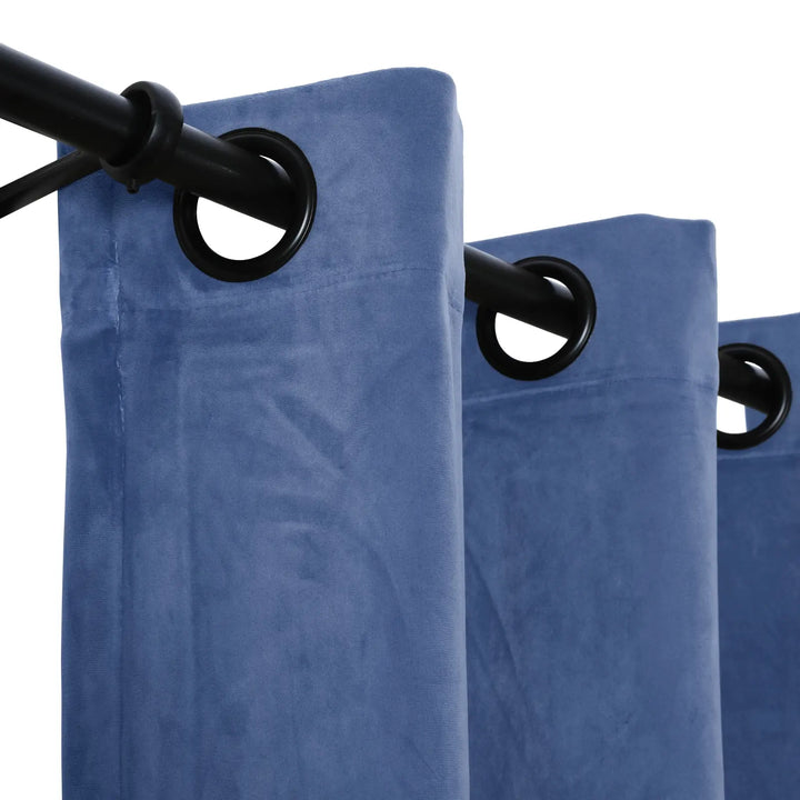 Leon Velvet Curtain Grommet