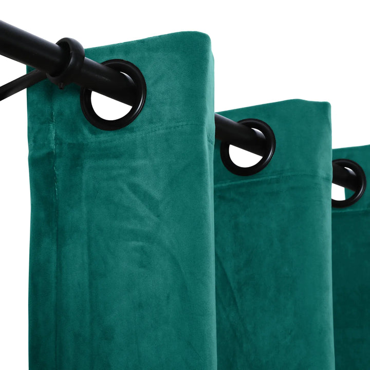 Leon Velvet Curtain Grommet