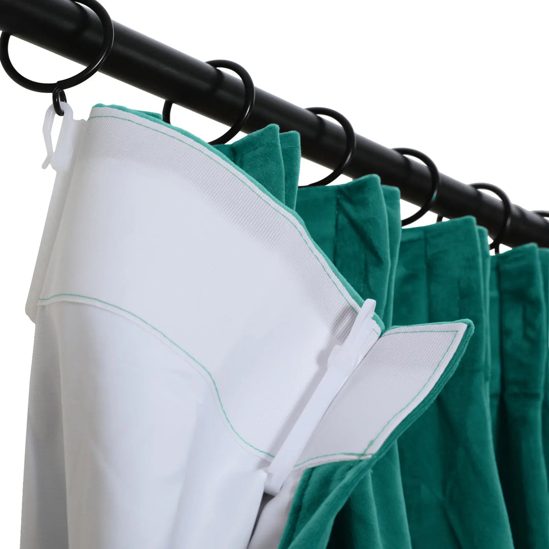 Leon Velvet Curtain Pinch Pleat