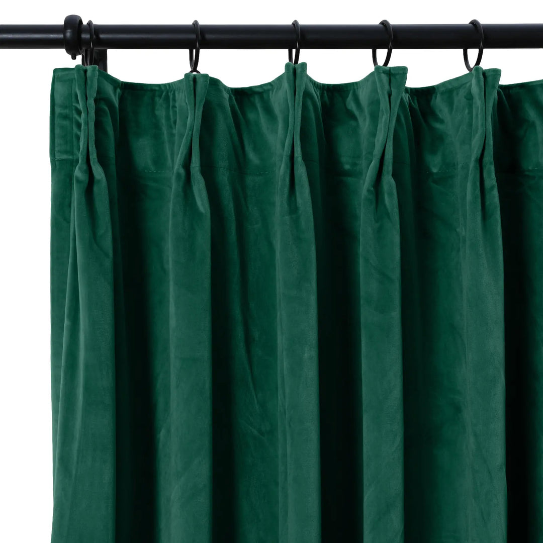 Leon Velvet Curtain Pinch Pleat