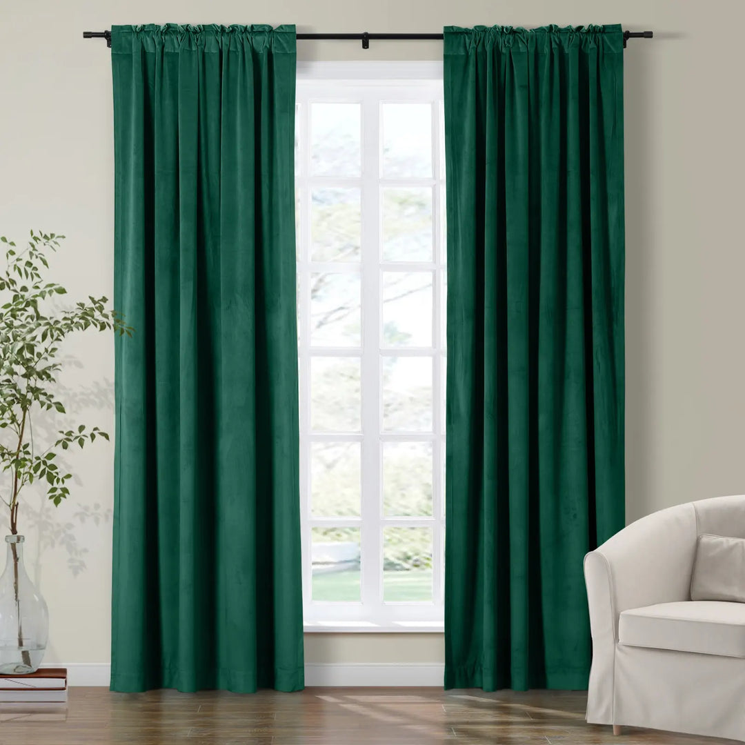 Leon Velvet Curtain 4-In-1
