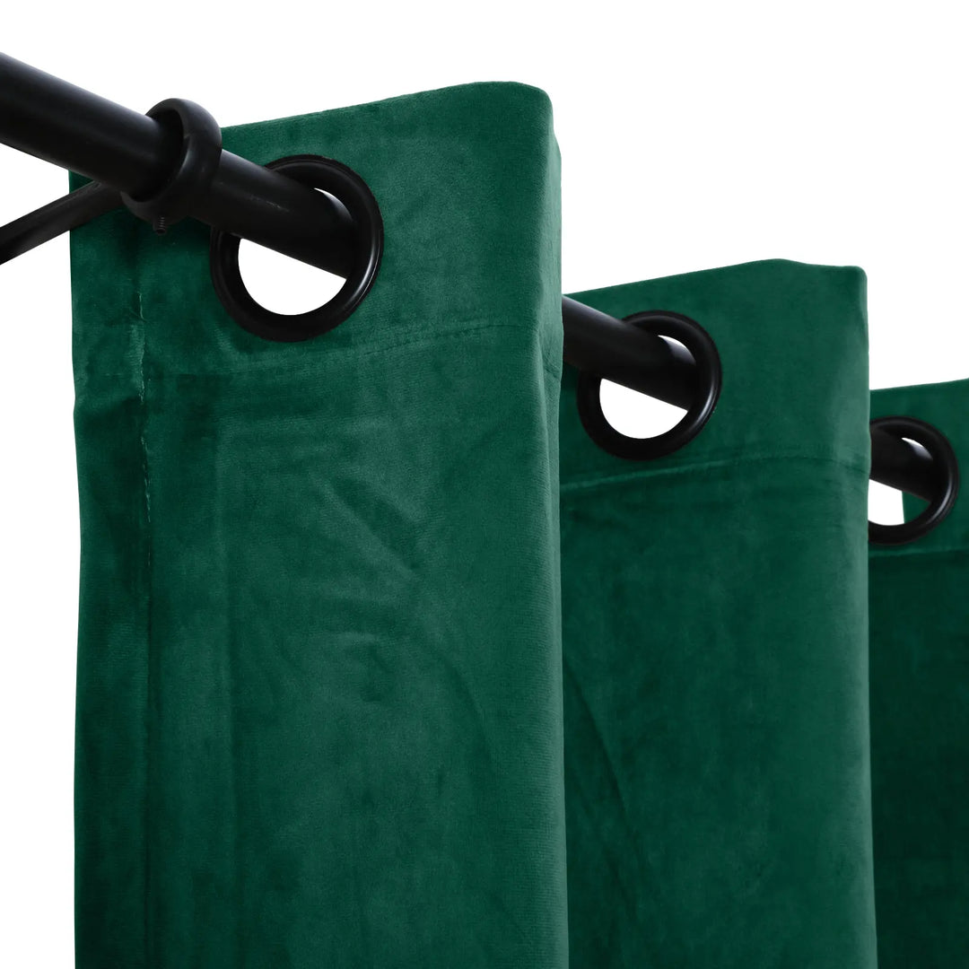Leon Velvet Curtain Grommet