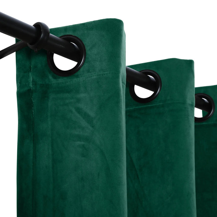 Leon Velvet Curtain Grommet