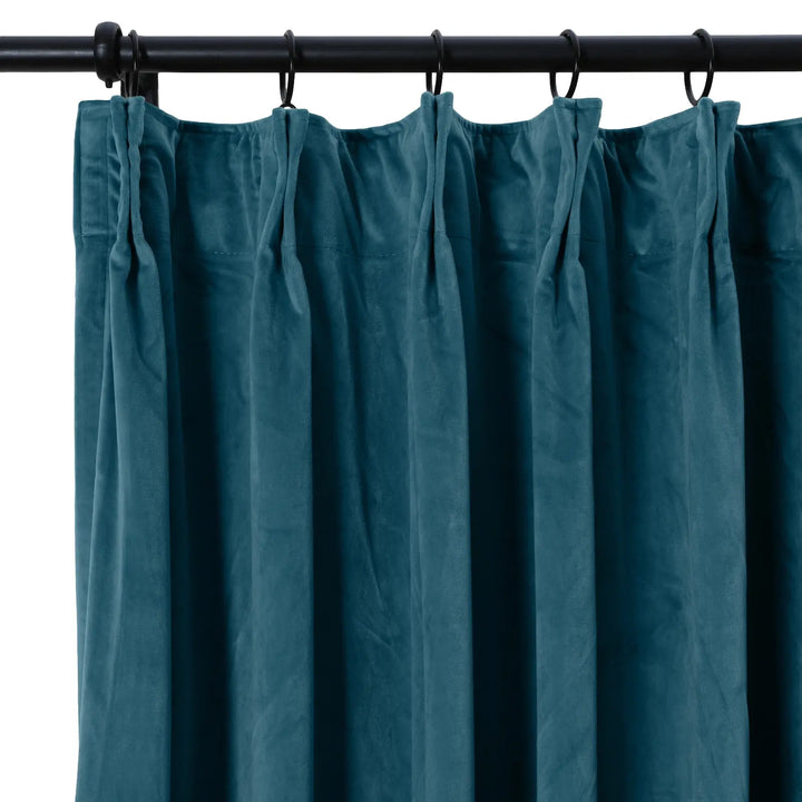 Leon Velvet Curtain Pinch Pleat