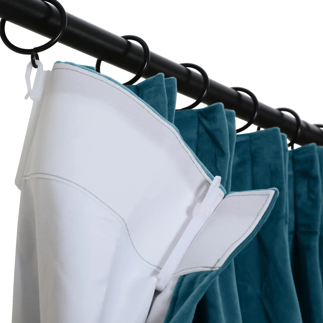 Leon Velvet Curtain Pinch Pleat