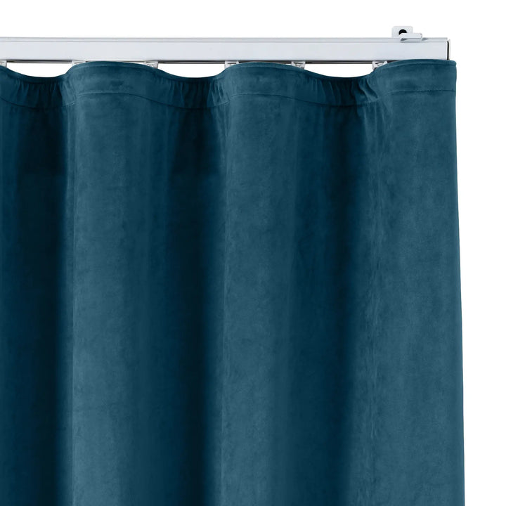 Leon Velvet Curtain Ripple Fold