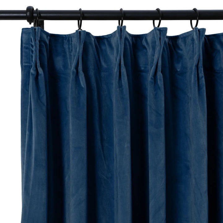 Leon Velvet Curtain Pinch Pleat