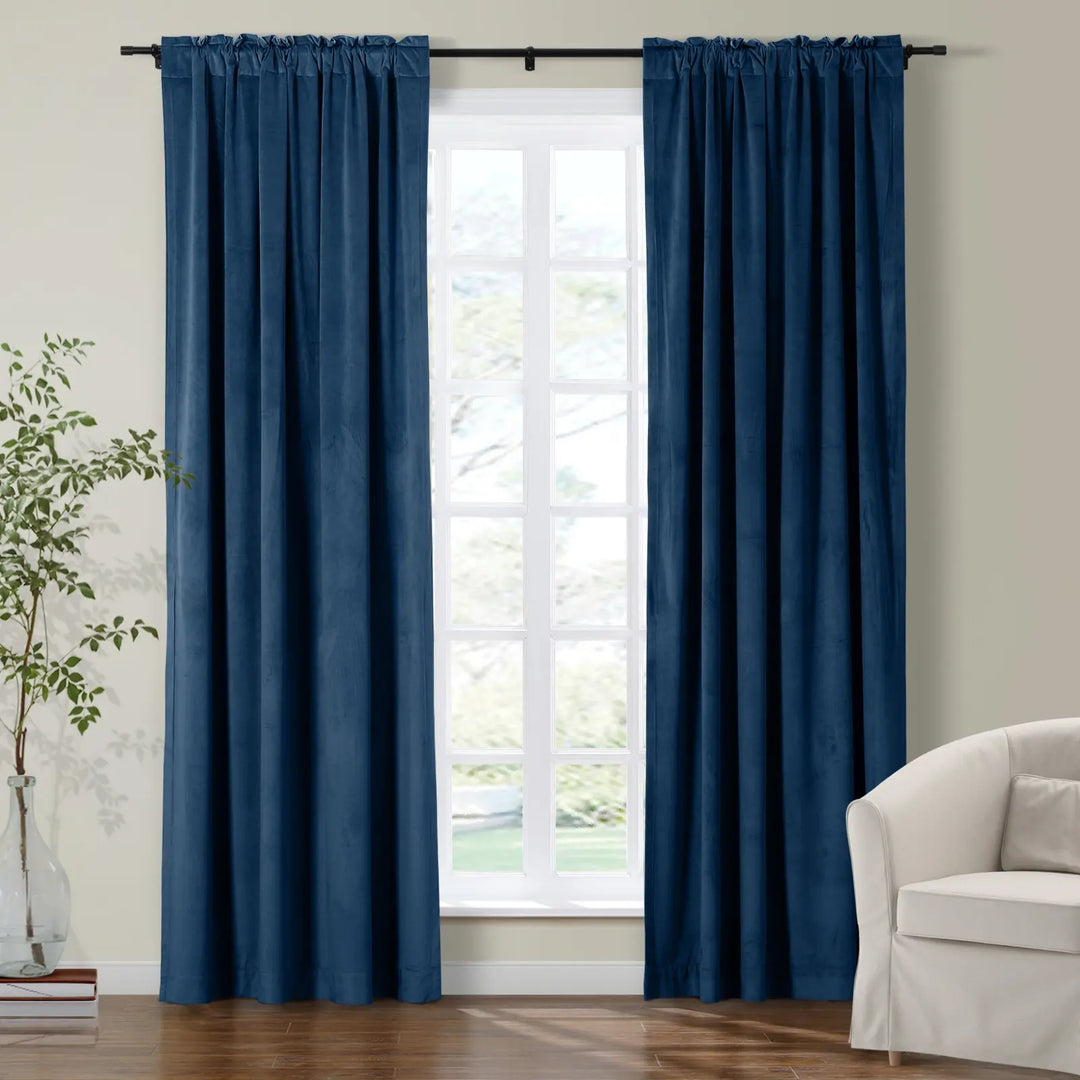 Leon Velvet Curtain 4-In-1