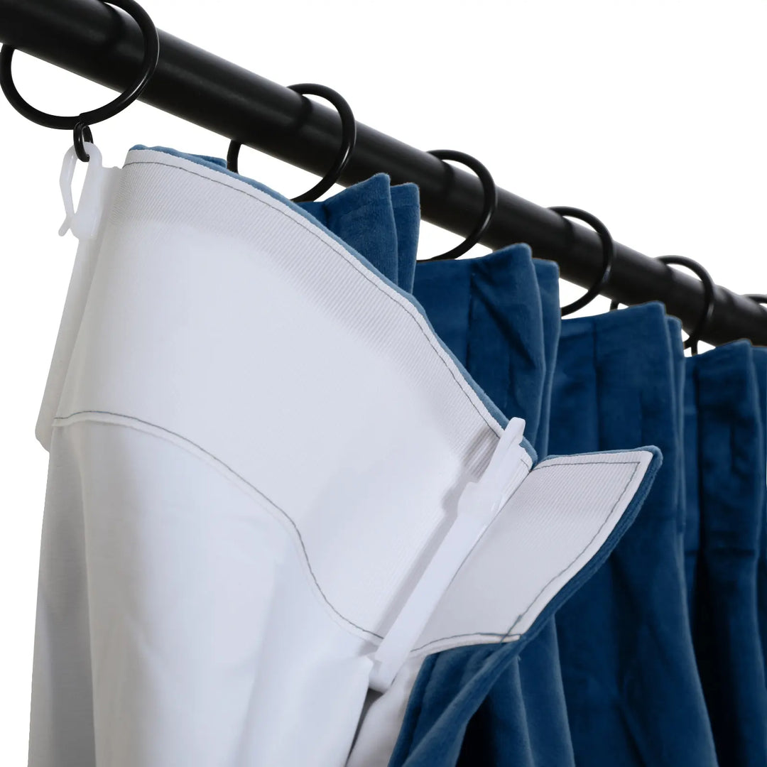 Leon Velvet Curtain Pinch Pleat