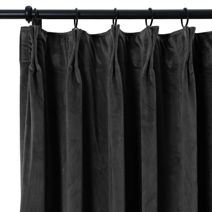 Leon Velvet Curtain Pinch Pleat