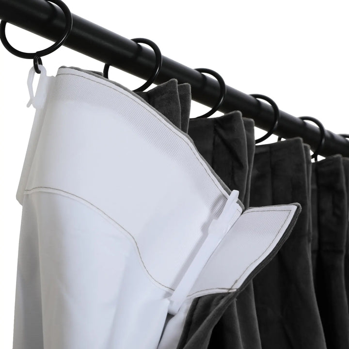 Leon Velvet Curtain Pinch Pleat