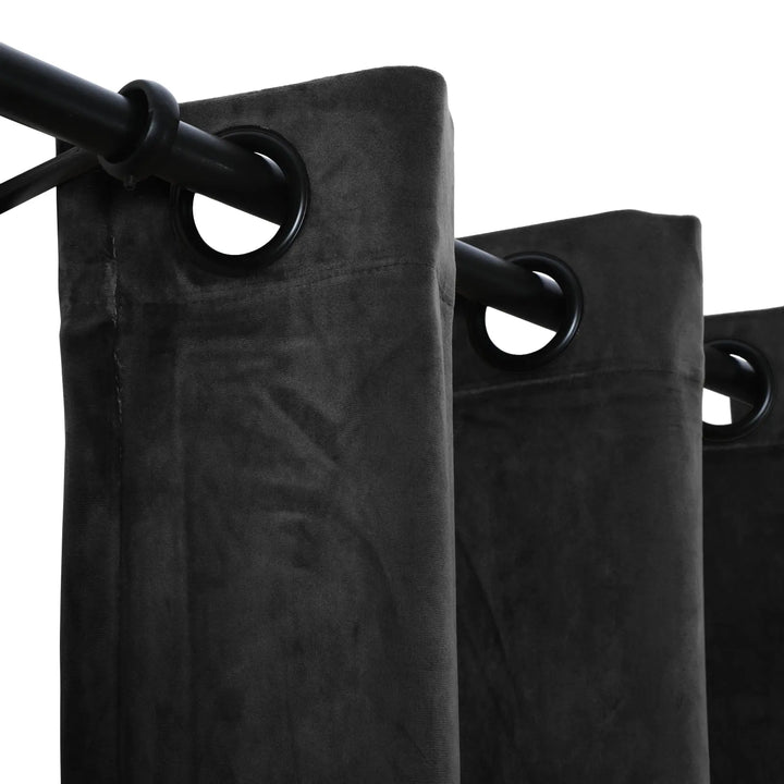 Leon Velvet Curtain Grommet