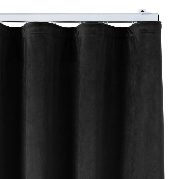 Leon Velvet Curtain Ripple Fold