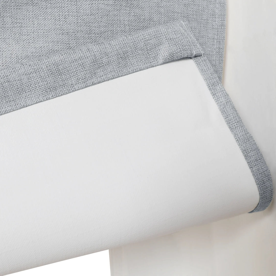 Nash Polyester Linen Blackout Roman Shade Cordless