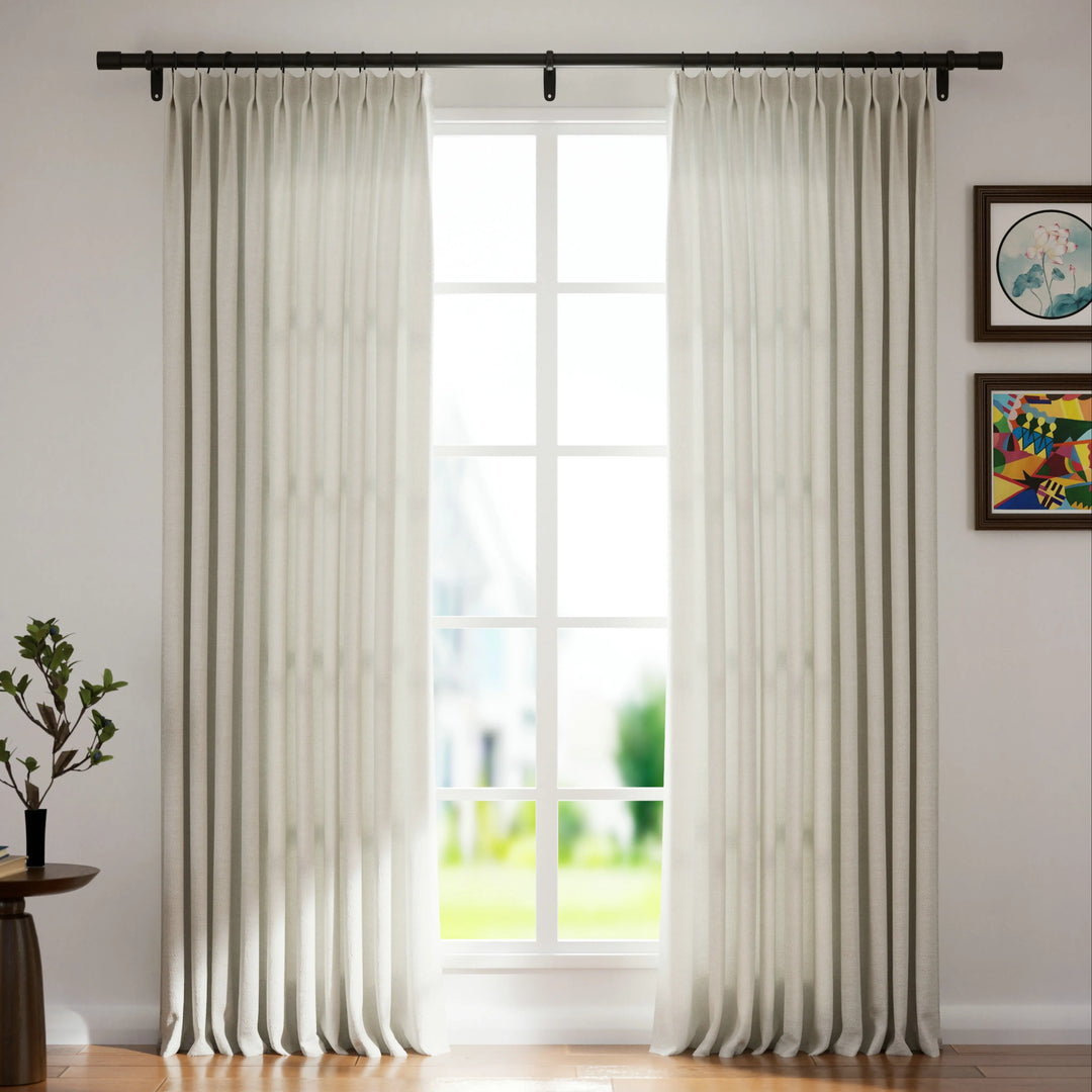 Jair Linen Curtain Pinch Pleat