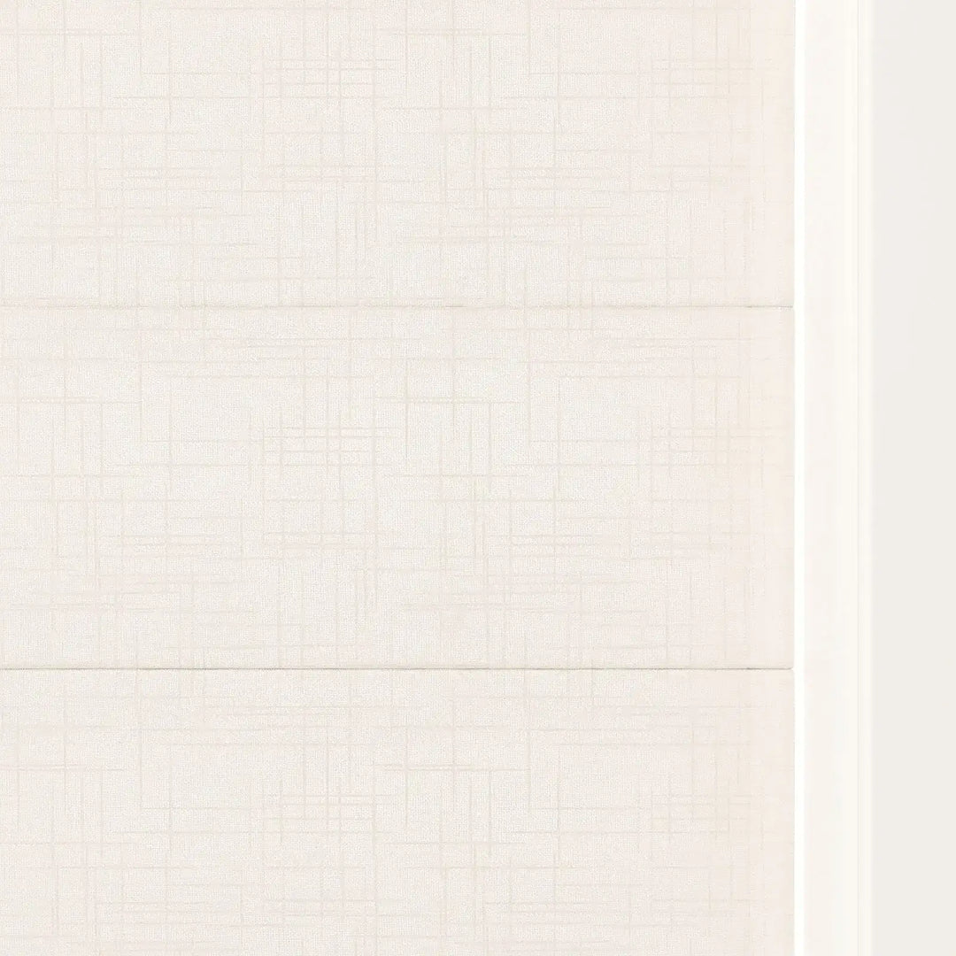 Jair Linen Cordless Top Down Bottom Up Roman Shade - White - ChadMade