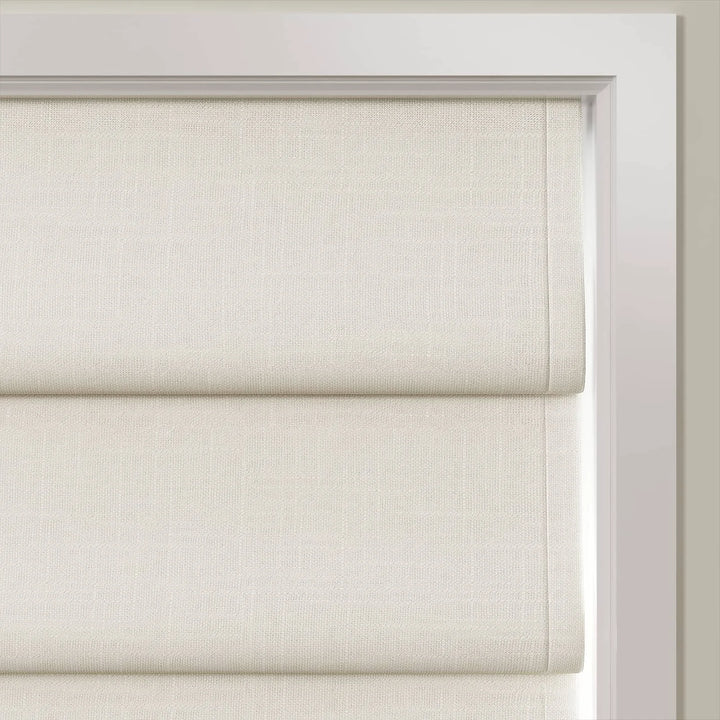 Jair Linen Hobbled Cordless Roman Shades