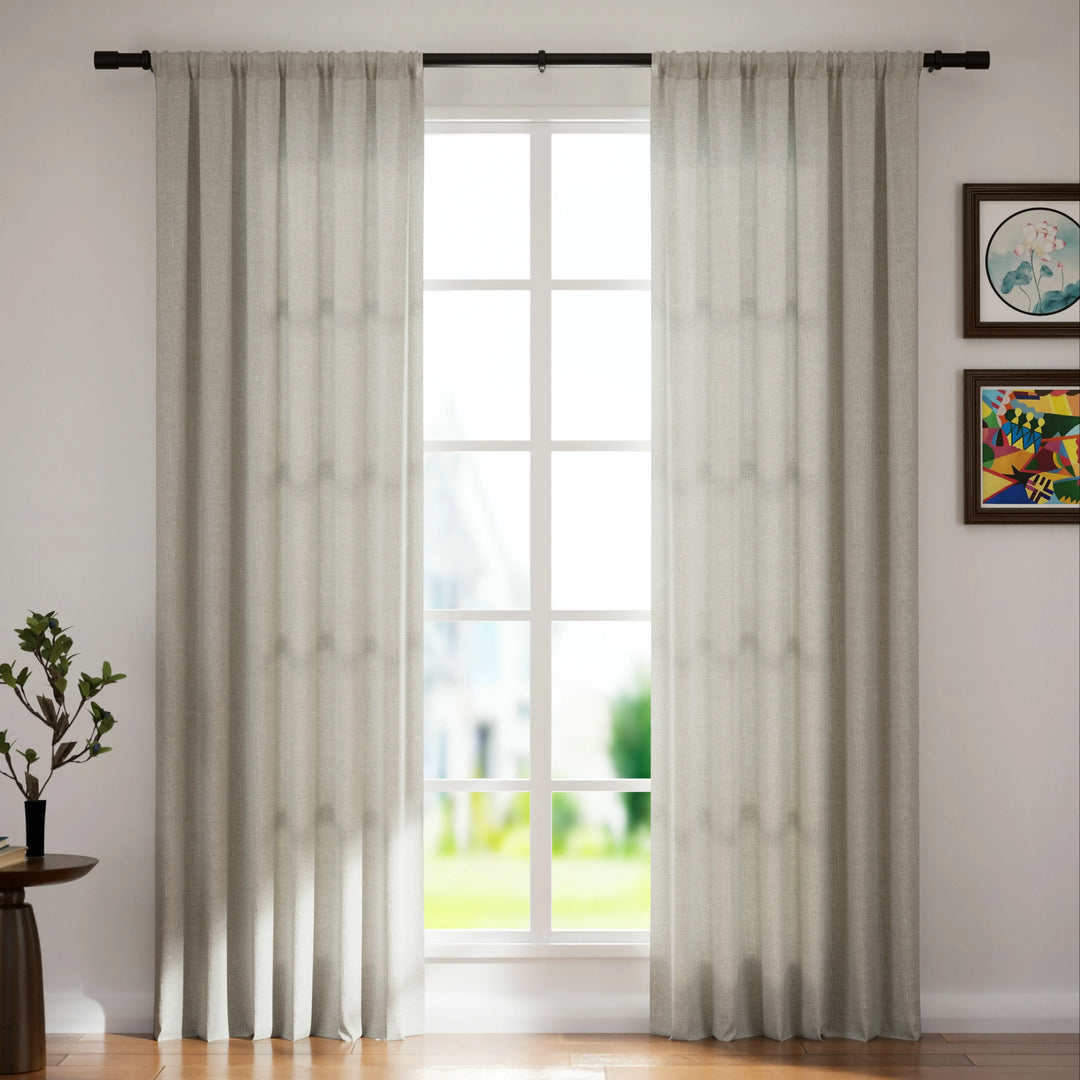 Jair Linen Curtain 4-In-1