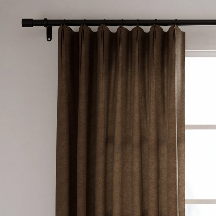 Leon Velvet Curtain Parisian Pleat