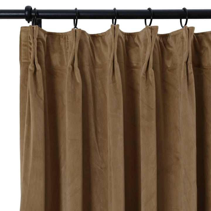 Leon Velvet Curtain Pinch Pleat
