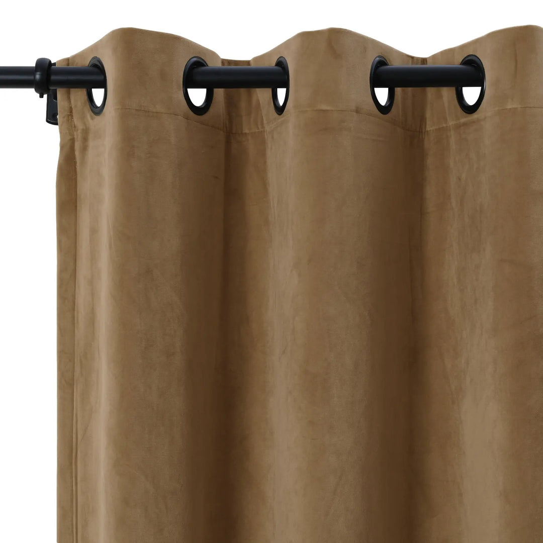 Leon Velvet Curtain Grommet