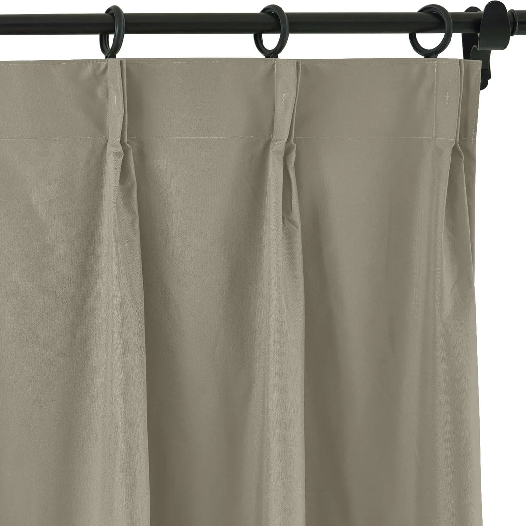 Aube Absolute Blackout Thermal Curtain with Foam Coated Pinch Pleat