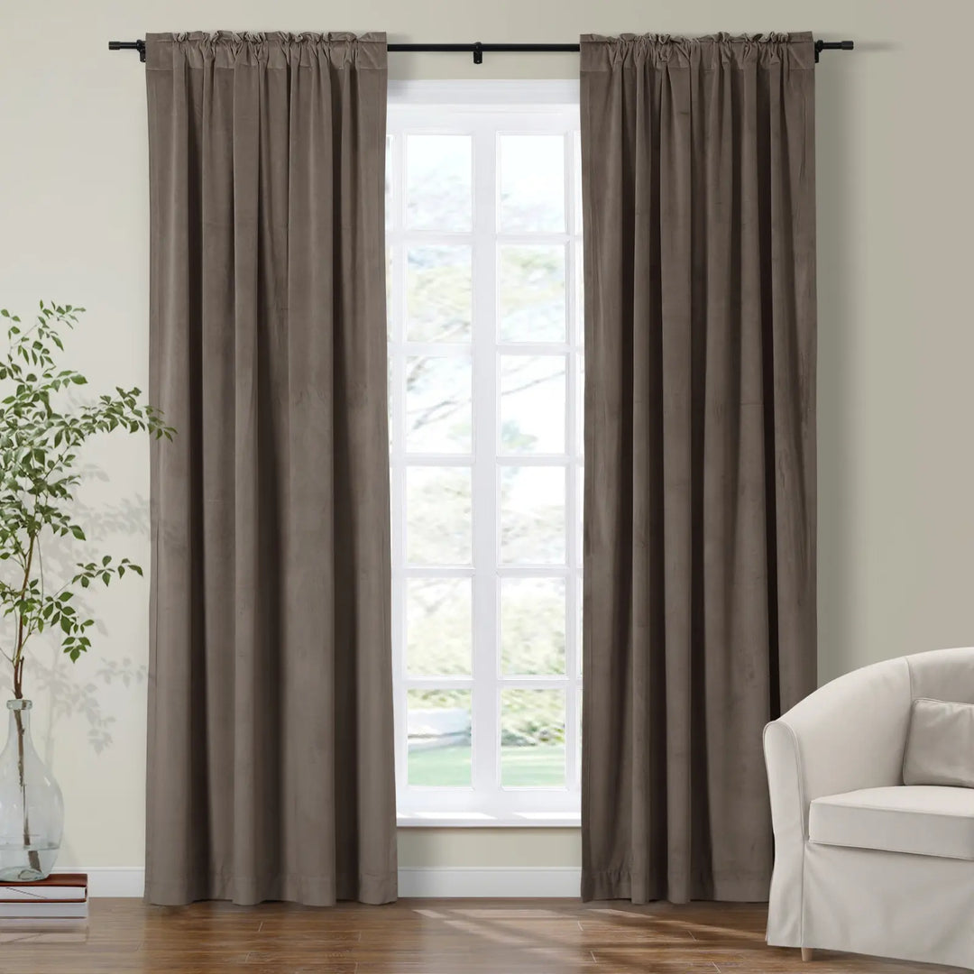 Leon Velvet Curtain 4-In-1