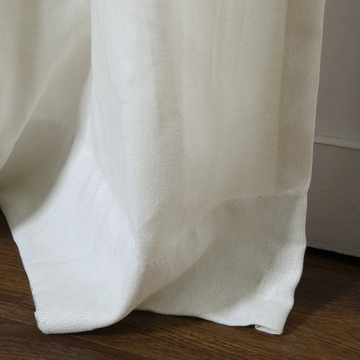 Doreen Linen Cotton Curtain Pinch Pleat