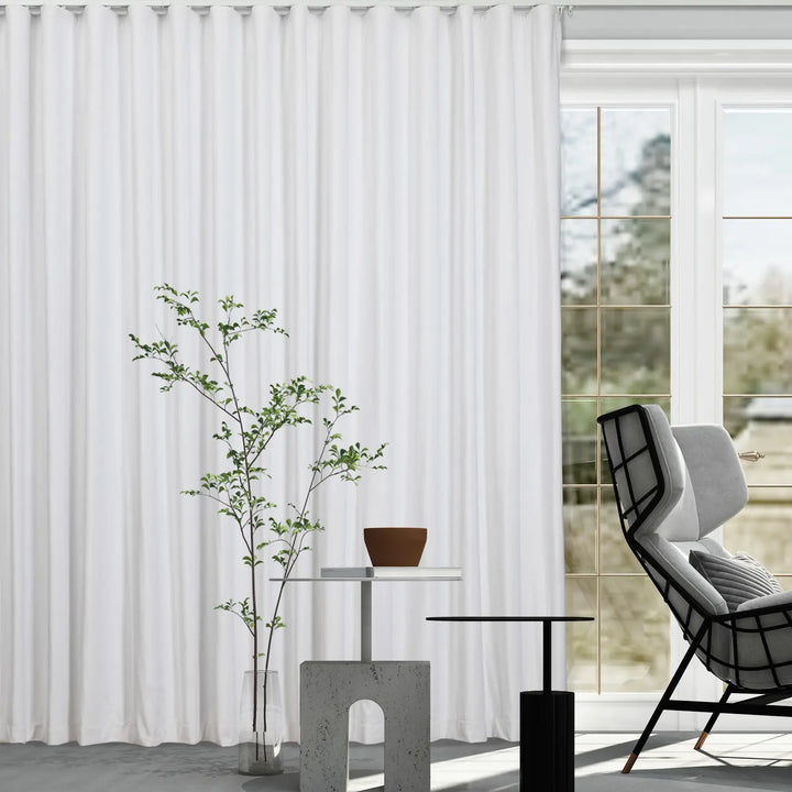 Leon Velvet Curtain Ripple Fold