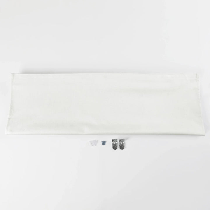 Nash Polyester Linen Blackout Roman Shade Cordless