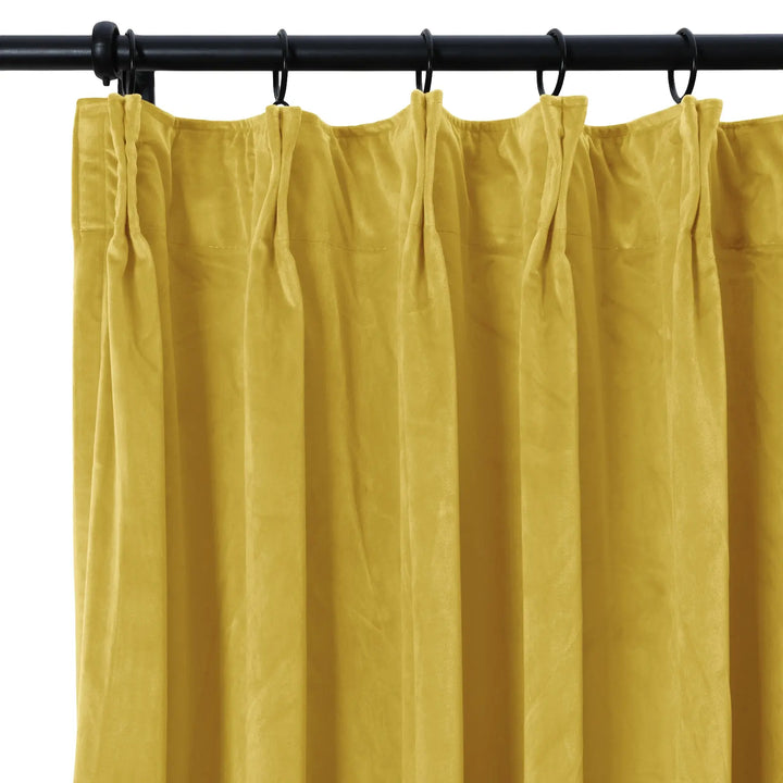 Leon Velvet Curtain Pinch Pleat