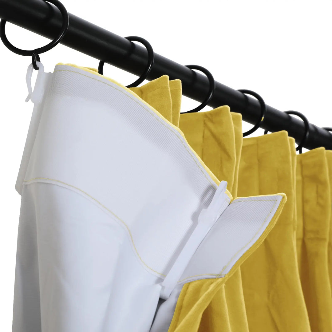Leon Velvet Curtain Pinch Pleat