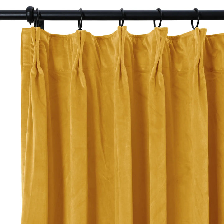 Leon Velvet Curtain Pinch Pleat
