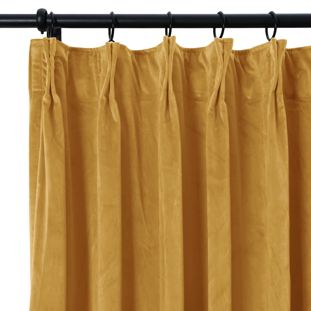 Leon Velvet Curtain Pinch Pleat