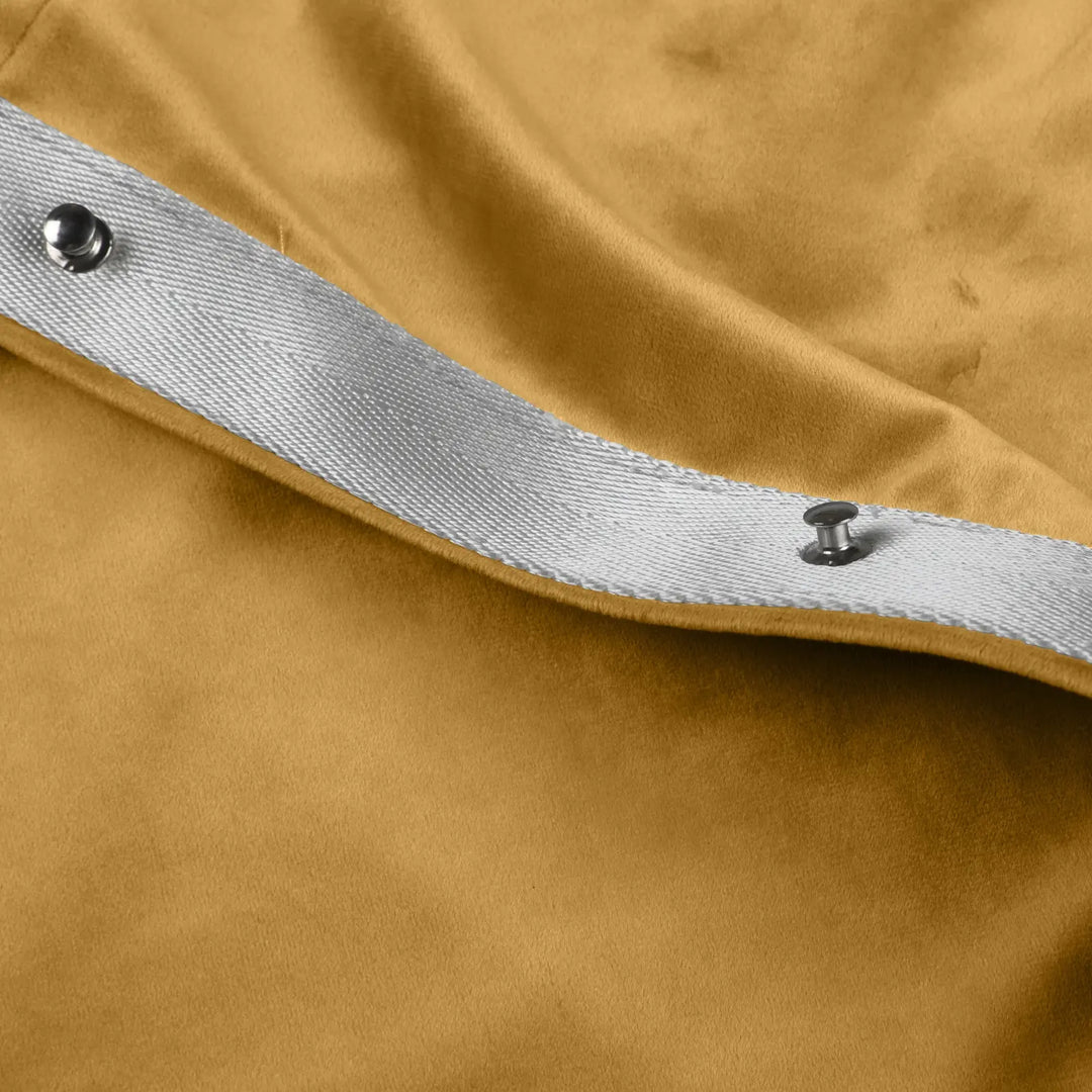 Leon Velvet Curtain Ripple Fold