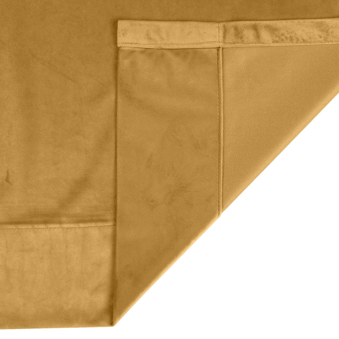 Leon Velvet Curtain Ripple Fold