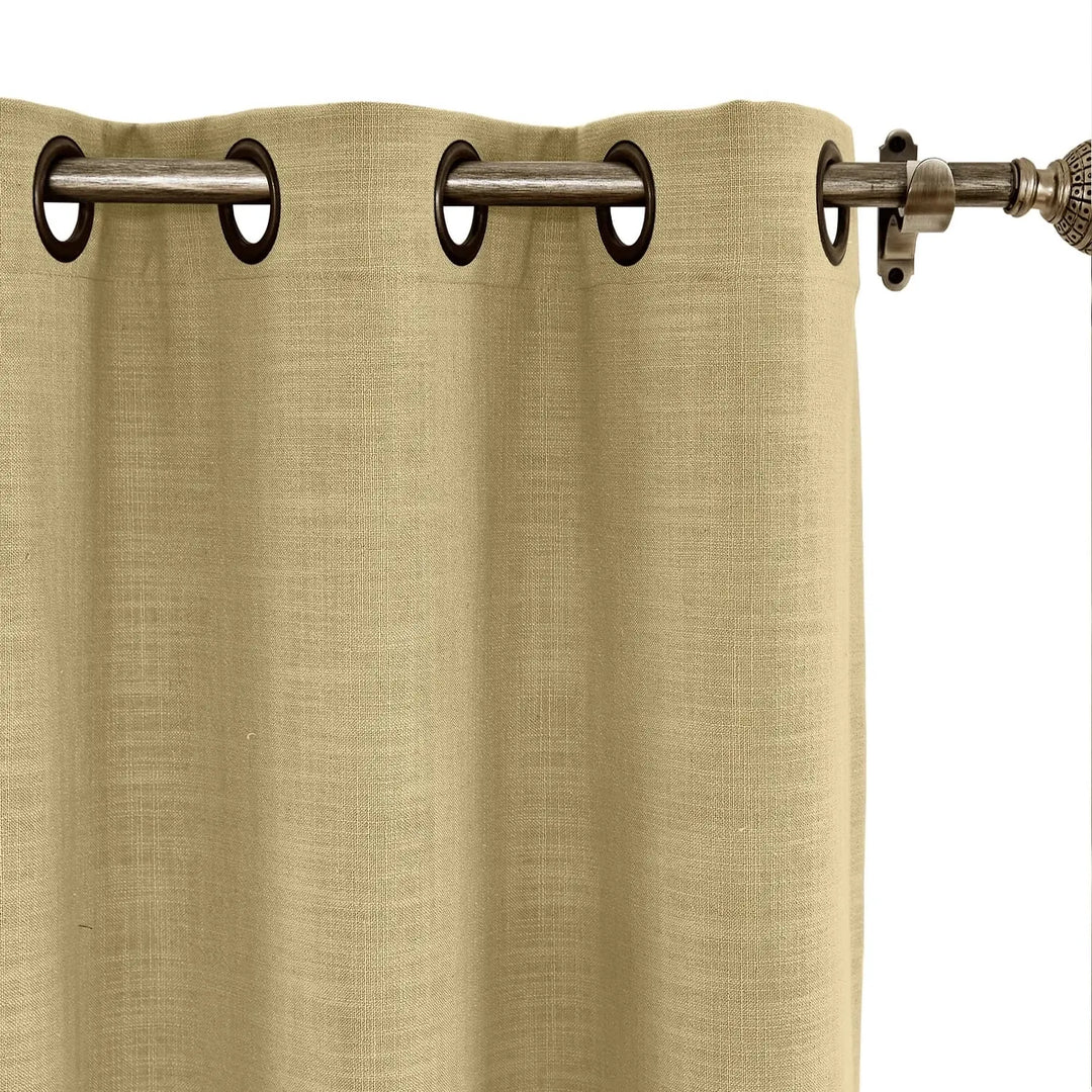 Tallis Linen Curtain Grommet